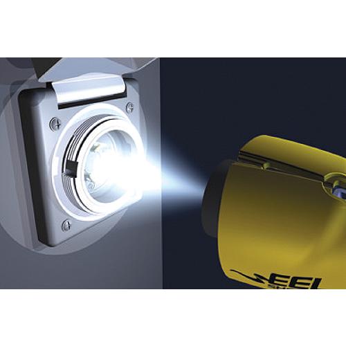 Marinco 50 Amp/125V Eel Shorepower Cordset 50 Amp 125V, Yellow - Cs503-25 - 69-Cs50325F1